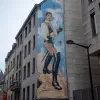 Brussels Murals Brighten Dreary Days, Belgium