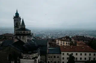 Getting Vertical in Bergamo, Italy