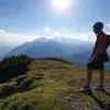 Klettersteig in Salzkammergut, Austria