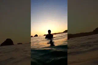 No surfboard?