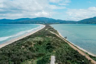 On the Southern Ocean in Tasmania, Australia