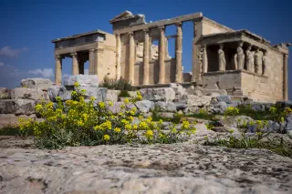Philosophising in Athens, Greece