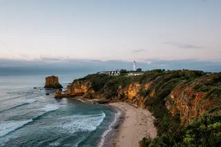 Rounding the Twist to Aireys Inlet, Australia