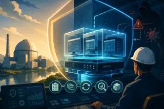 Security Management of Virtualised Supervisory I&C Systems in Nuclear Facilities