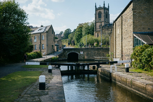 Ale Trail from Halifax to Sowerby Bridge, England