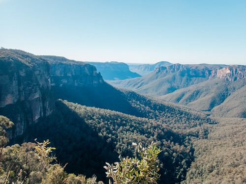 Atop the Blue Mountains, Australia