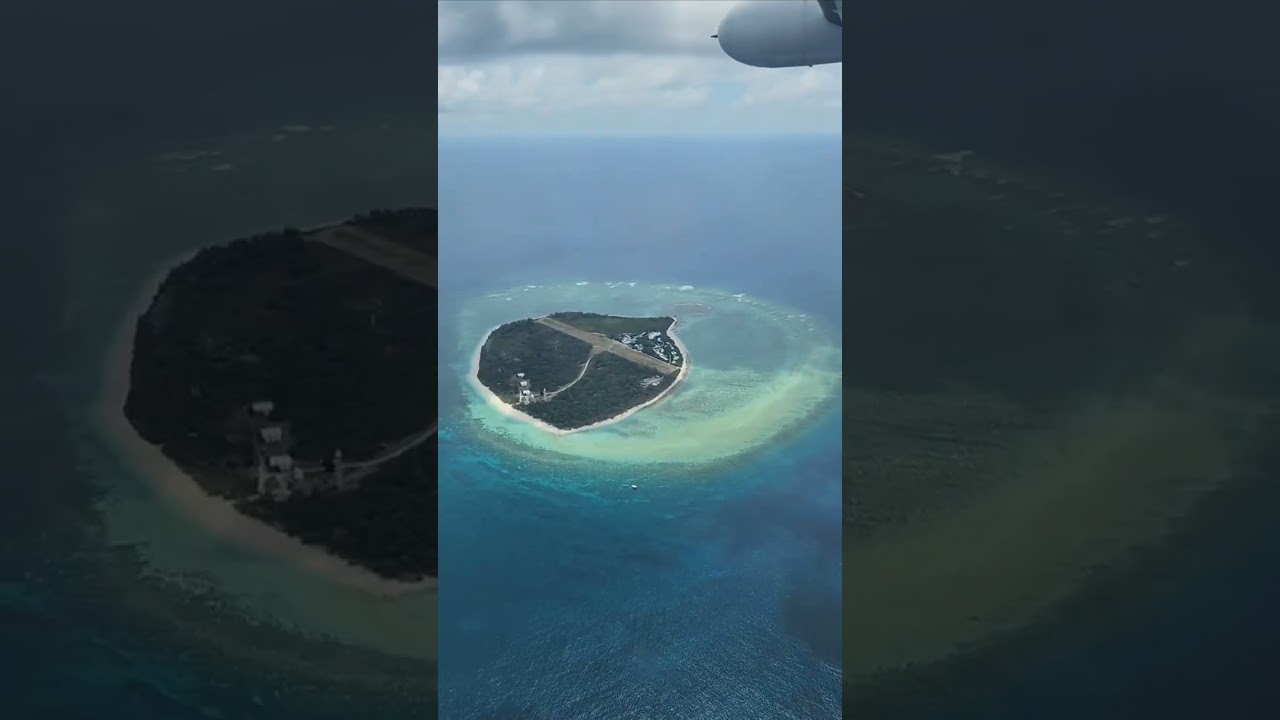 Flying to a Coral Island