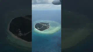 Flying to a Coral Island