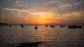 Rowing Across the Sunset