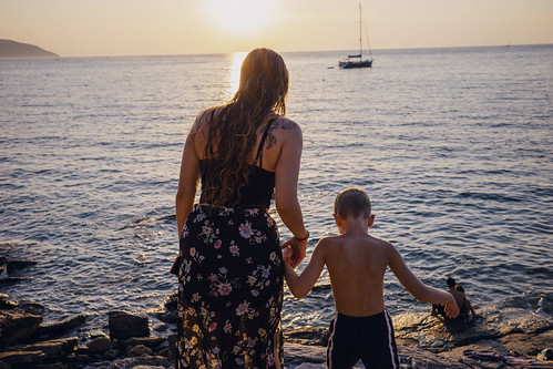 Sunsets in Tuscany, Italy