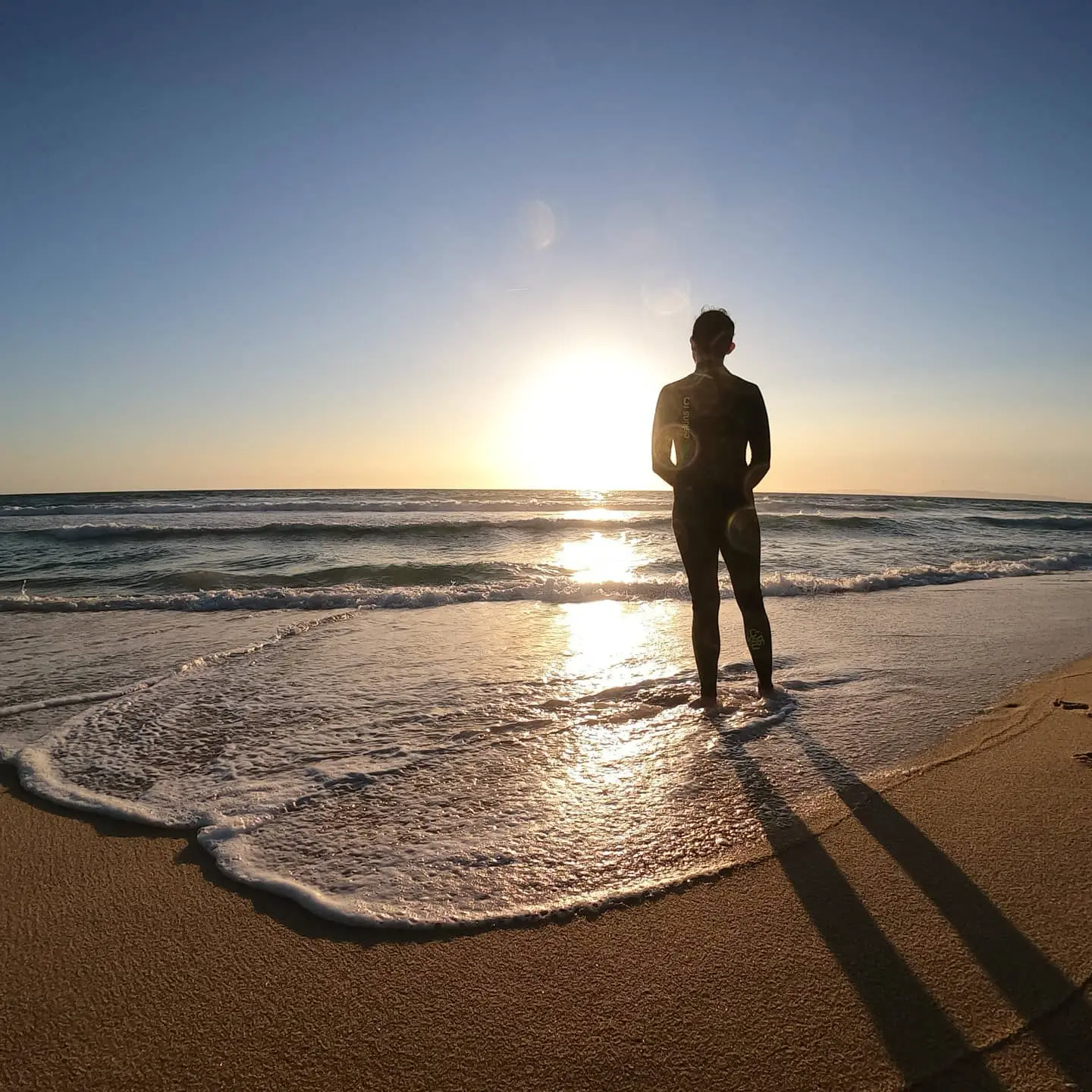 Surfer's Journey to Distant Shores